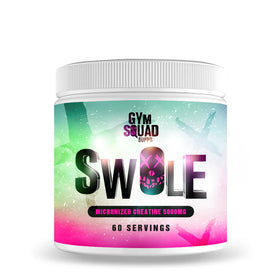 Gym Squad Supps SWOLE Micronized Creatine Monohydrate 60 Servings