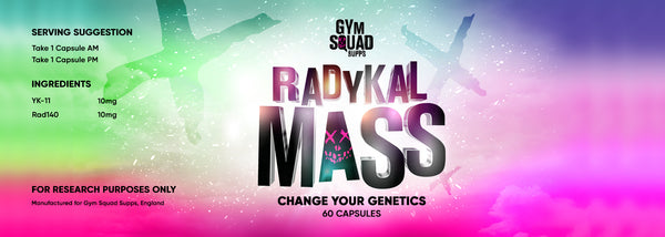 Gym Squad Supps RADYKAL 60 Capsules