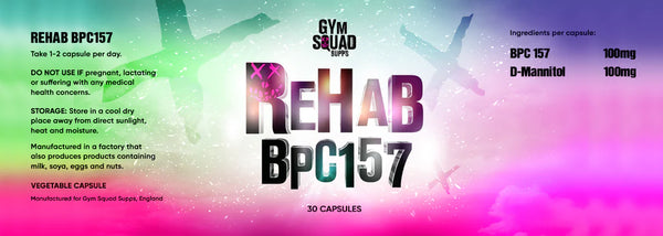 Gym Squad Supps REHAB BPC157