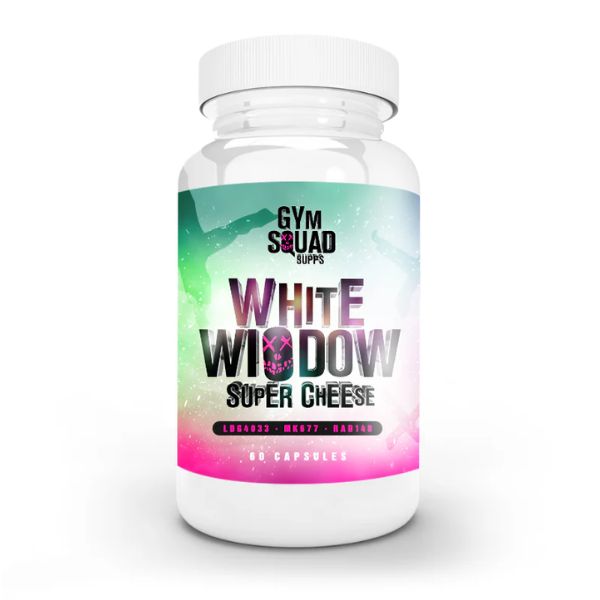 Gym Squad Supps White Widow Super Cheese Anabolic SARM's Complex 60 Capsules