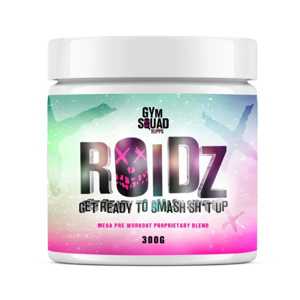 Gym Squad Supps Roidz Pre Workout Smash it Up Formula 300g