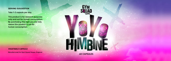 Gym Squad Supps Yo Yo Himbine 60 Capsules